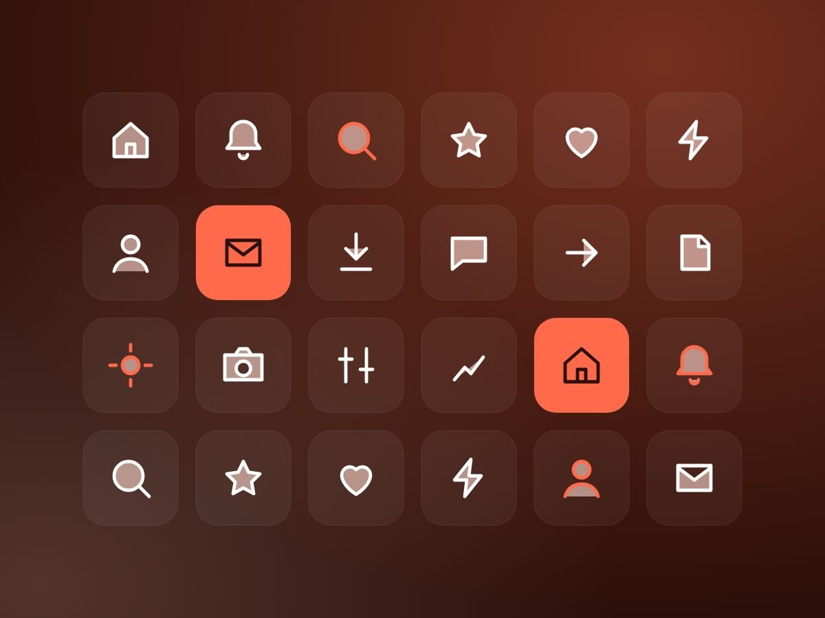 Glyph Duo Icons preview